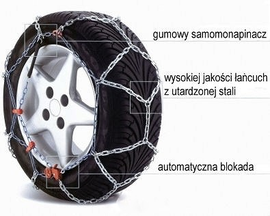 Weissenfels Eurorex M15 gr. 04 łańcuchy śniegowe