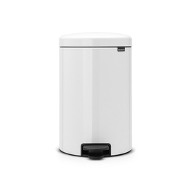 Kosz pedałowy NEWICON 20L White