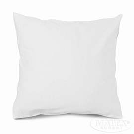 Poszewka flanelowa biała 40x40