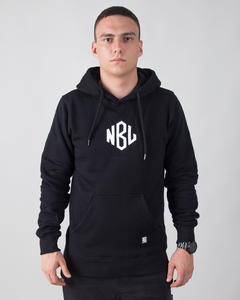BLUZA Z KAPTUREM ROMB BLACK