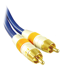 Przyłącze 1 wtyk RCA na 1 wtyk RCA PROFi BEGLI 2m