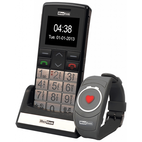 Maxcom MM715 Telefon MM715BB SOS + wodoodporna opaska