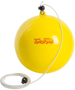 PIŁKA ZE SZNURKIEM SPORTBALL GYMNIC