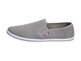 SLIP ON Szare tenisówki męskie WISHOT 066