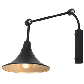Kinkiet 1-PŁ ANTIKA BLACK 771C1/1 Aldex