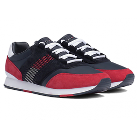 Buty Tommy hilfiger Corporate material mix runner > fm0fm02056 020