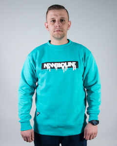 BLUZA CREWNECK SPRAY MINT