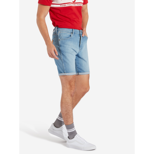 Wrangler "5 Pocket Short" Sky Hi