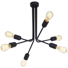 Żyrandol 6-PŁ EKO BLACK 857K1 Aldex