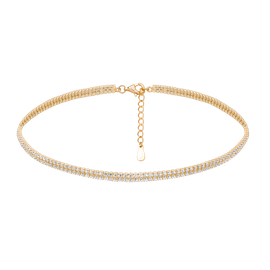 Choker Sparkle Gold