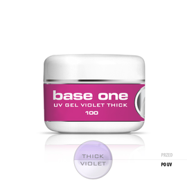 Base One Żel UV Thick Violet 100 g