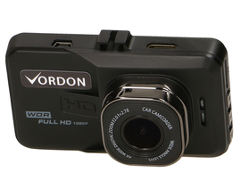 Vordon DVR-140 - kamera samochodowa - rejestrator - FullHD - kąt widzenia 170 stopni - dostępne od ręki