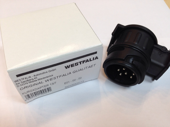 Westfalia Adapter elektryczny (samochód) 13/7 krótki