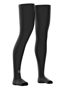 Compressport Total Full Leg | CZARNE