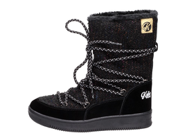 Ciepłe śniegowce damskie Kylie Crazy 501 NEGRO