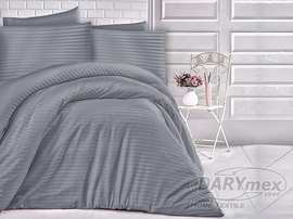 Pościel satynowa Vivario Anthracite 220x200