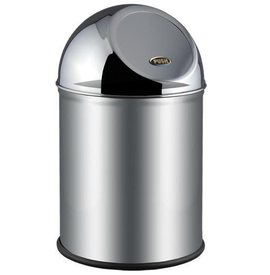 Kosz na śmieci 20L Clean World stal satyna Kosze metalowe