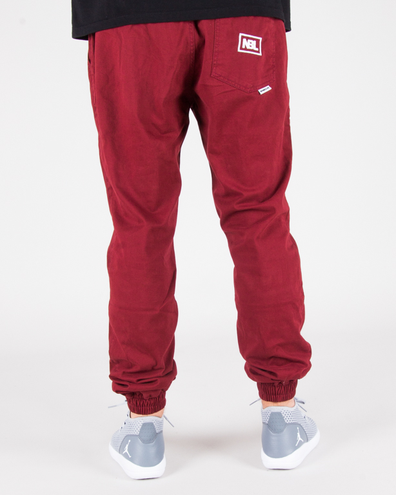 SPODNIE CHINO JOGGER ICON BRICK