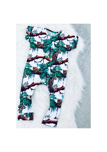 ROMPER KRÓTKI RĘKAW "LEOPARD"