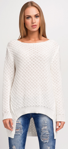 Sweter MAKADAMIA S22 Ecru