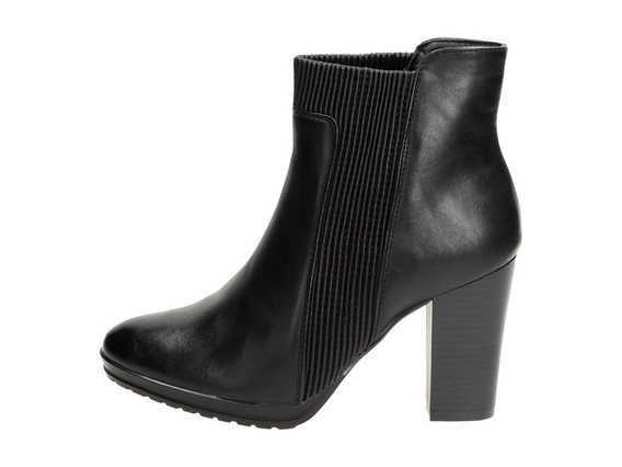 Czarne botki, buty damskie SABATINA DM17-5P