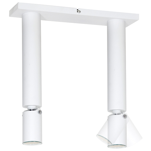 PLAFON DŁUGI 2-PŁ SLIM II RUCHOMY WHITE 727H Aldex