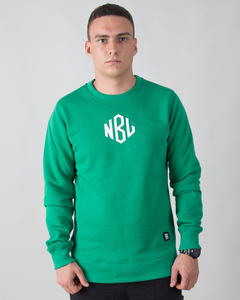 BLUZA BEZ KAPTURA ROMB GREEN