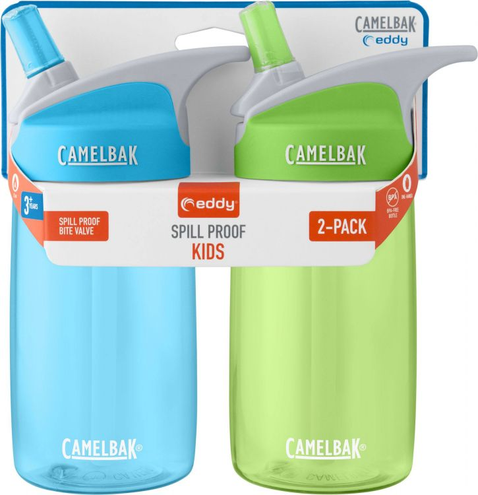 Butelki / Bidony dla dzieci CamelBak Eddy Kids 400ml 2-pack | Sky/Grass o pojemności 0,4L
