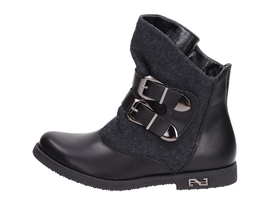 Czarne botki damskie VINCEZA 2518 FILC
