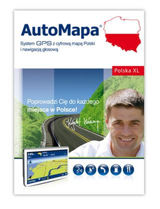 SUBSKRYPCJA ROCZNA AUTOMAPA POLSKA XL - USŁUGA REALIZOWANA W 24 H - online