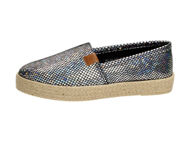 SLIP ON Czarne tenisówki damskie WISHOT 32-182