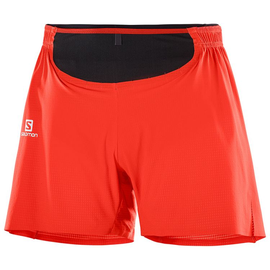 Salomon Sense Pro Short | Fiery Red - męskie spodenki biegowe