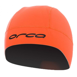 Orca Swim Cap | POMARAŃCZOWY - neoprenowy czepek do pływania GVBA54
