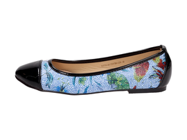 Czarne baleriny, buty damskie VINCEZA 3817