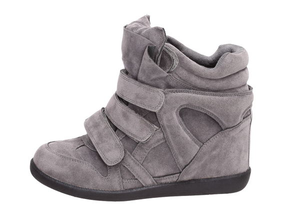 Szare sneakersy, buty damskie VICES 6039-6