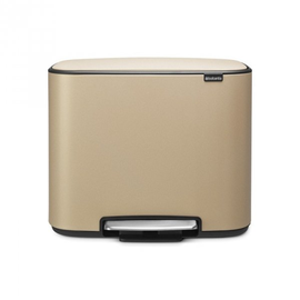 Kosz pedałowy BO 3x11L Mineral Golden Beach