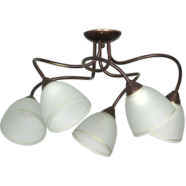 Żyrandol 5-płomienny Daktyl 544F Aldex
