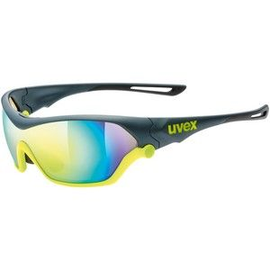 Okulary sportowe Uvex Sportstyle 705 | SZARNO-ŹÓŁTE