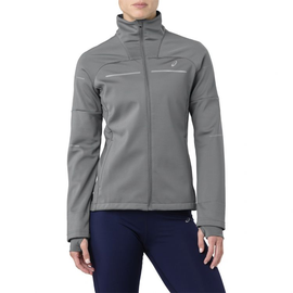 Asics Lite-Show Winter Jacket | SZARA - zimowa kurtka do biegania 2012A005_021