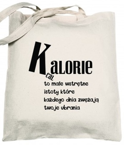 Torba na zakupy bawełniana KALORIE