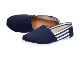 Granatowe Tomsy damskie SABATINA DMC2 SLIP ON