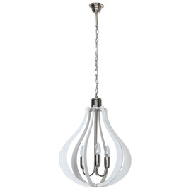 Zwis 3-pł JURA OWAL Natural chrom 877E Aldex
