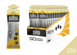 SIS GO Isotonic Gel 10x60ml - Wanilia