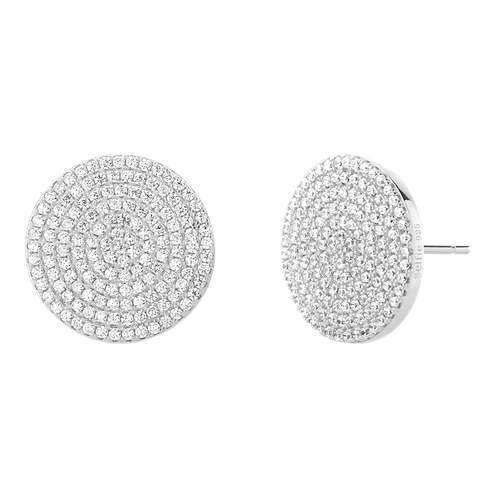 Kolczyki Galaxy Silver