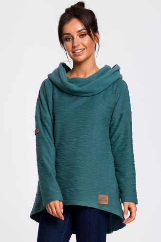 Bluza szeroki kołnierz bee-131