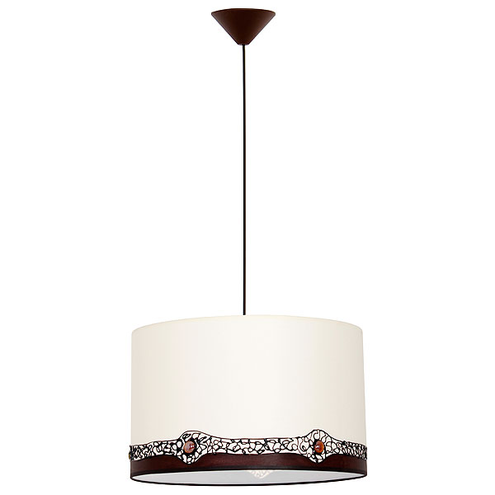 Lampa wisząca 1-płomienny Koral duży 604G2 Aldex