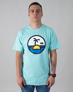 T-SHIRT PALM MINT
