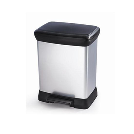 Kosz na śmieci Deco Bin 30L srebrny