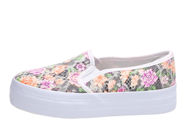 -30% SLIP ON Tenisówki BADOXX 7079BE PLATFORMA