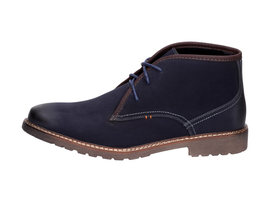 Botki męskie, buty NAzimę NOWACKI 39612 GRANAT